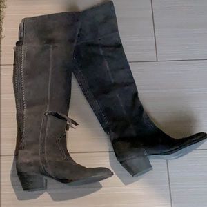 Dolce Vita over the knee boot size 8.5 Grey Suede